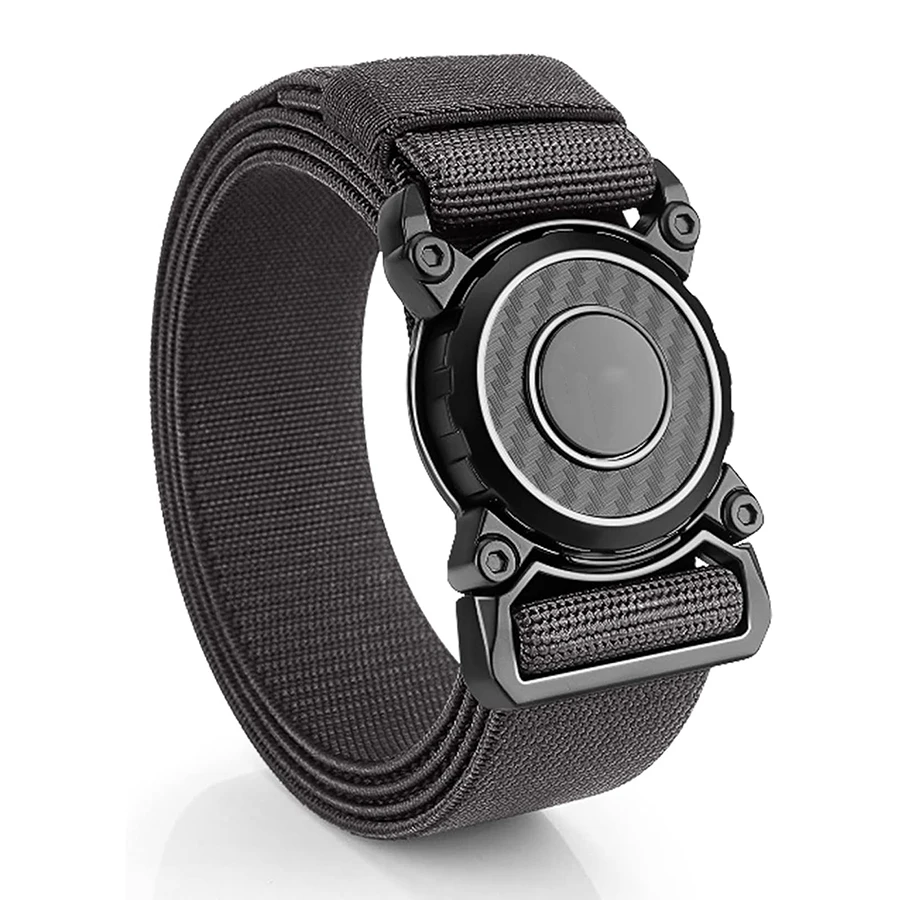 High Quality Men Fashionable Multifunctional Tactical Belt Wear-resistant Durable Stretch Nylon Web Tactical Belt