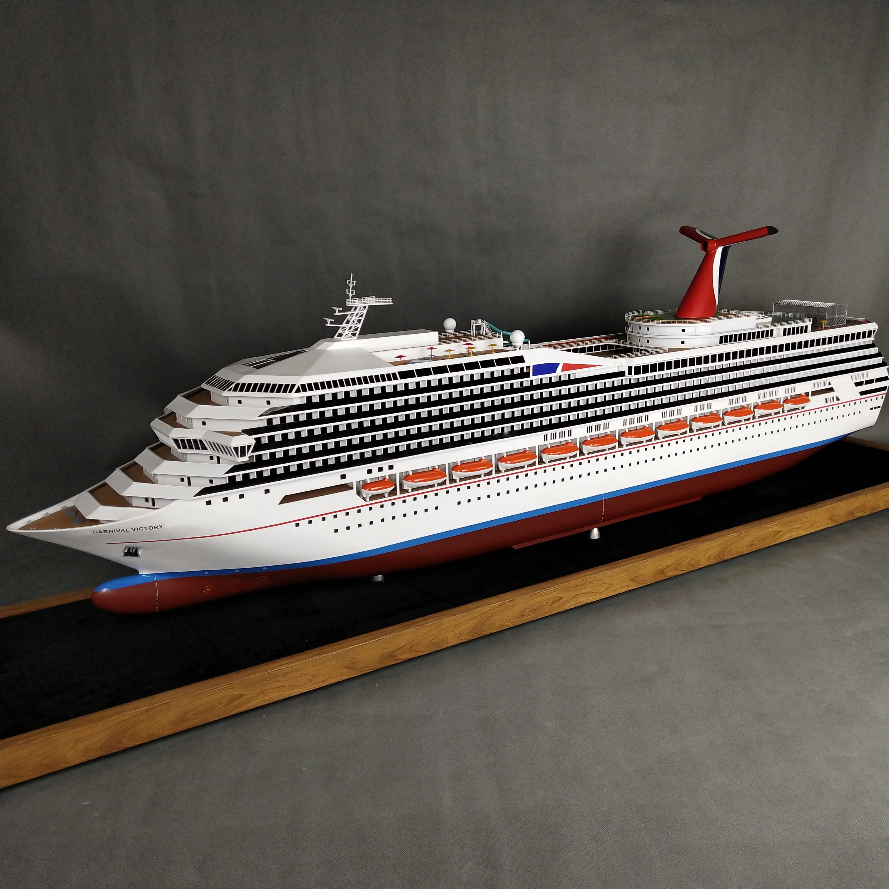 【A】Custom Made 180cm Scale Model Handmade Plastic Crafts Luxury Cruise Gift Logistics Present Luxury Cruise Passenger Ship Model