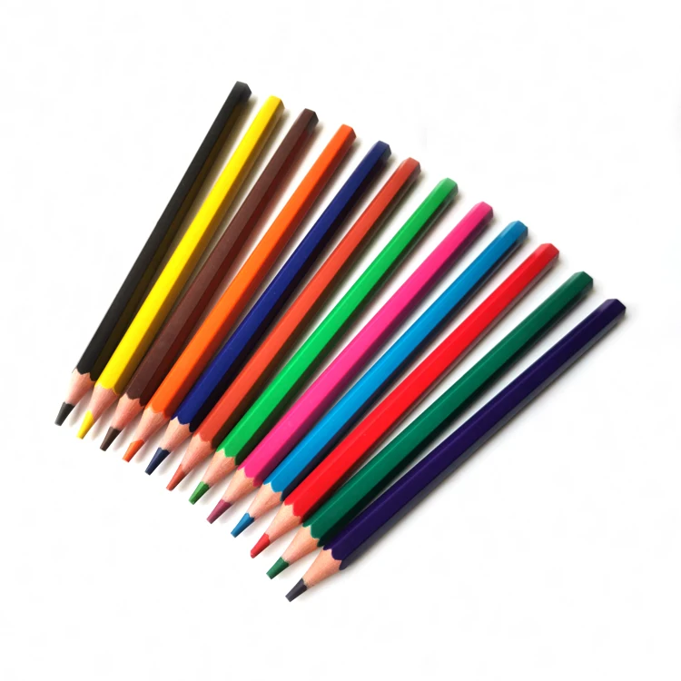 12 шт. цветных карандашей Jumbo