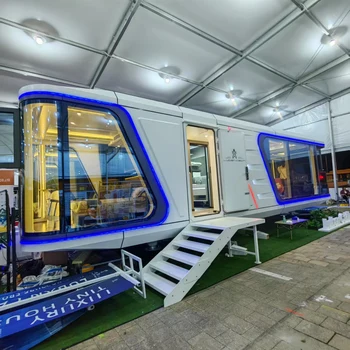Portable European-Style Steel Structure House Boat Fast-Construction Container House Vessel for Supermarket Use