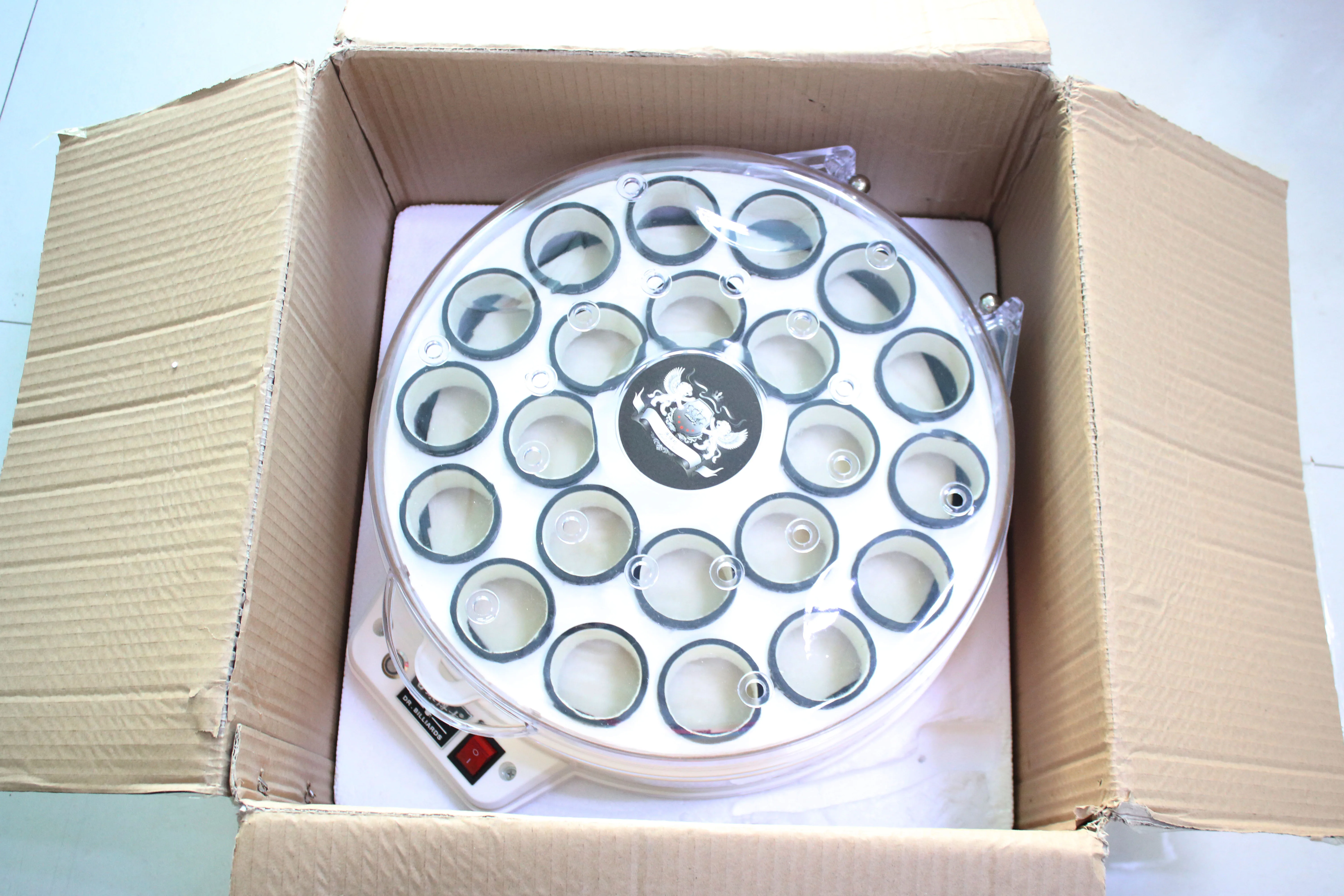 New Style Automatic Led Touch Display 16pcs Billiard Accessories Pool