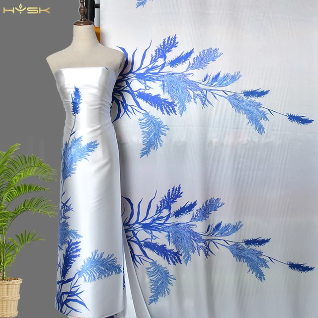 OEM Custom italian silk floral print raw 100% mulberry Pure Natural Digital Soft Satin Silk Fabrics for clothing summer