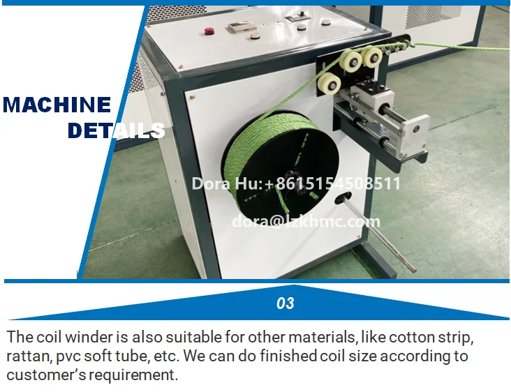 Rope Coil Winder - Efficient Winding and Rewinding Machine