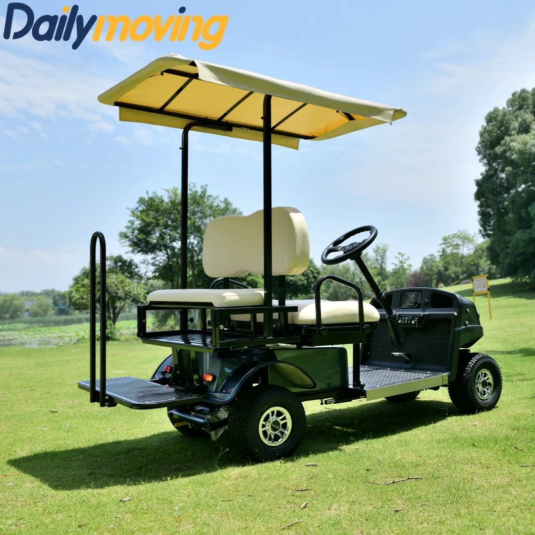 Высокомощная Складная мини-тележка для гольфа взрослых