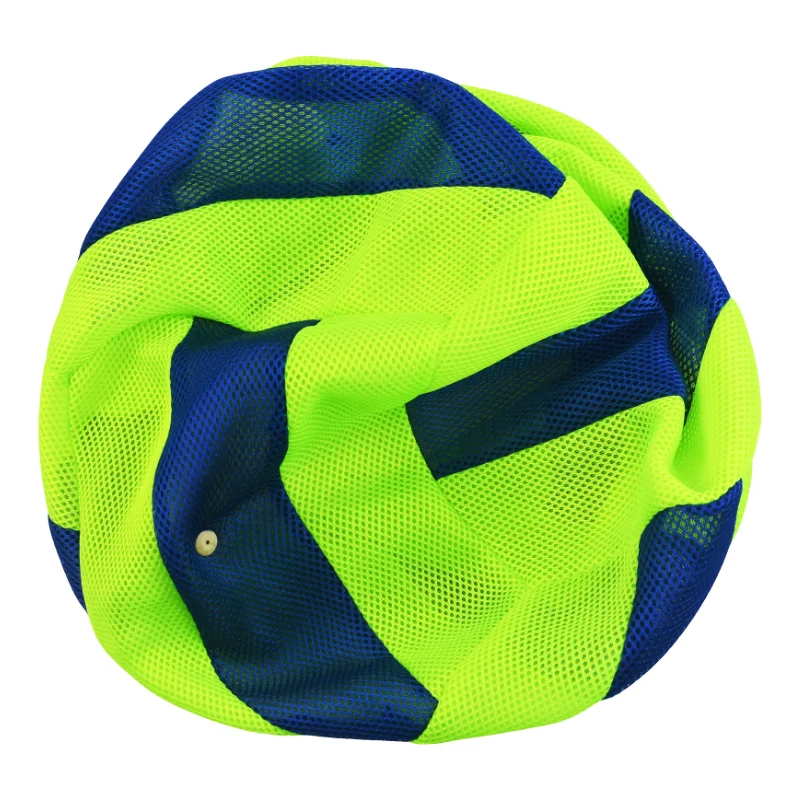 Kids Mesh inflatable ball Jumbo Volleyball Toy Soft Fabric Inflatable Custom Cloth Covered Balls