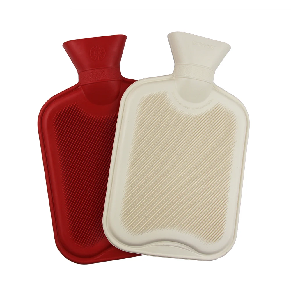 wholesale manufacture bpa free hand warmer waterproof bs 1000ml 2000ml hot water bag bottle rubber for pain relief
