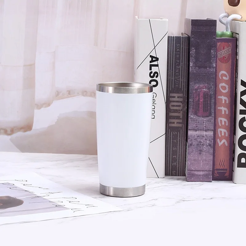 Promotion Gift 20 OZ Stainless Steel Tumbler Vacuum Insulated Travel Coffee Mug Custom for Outdoor Sports Car Daily Scenarios