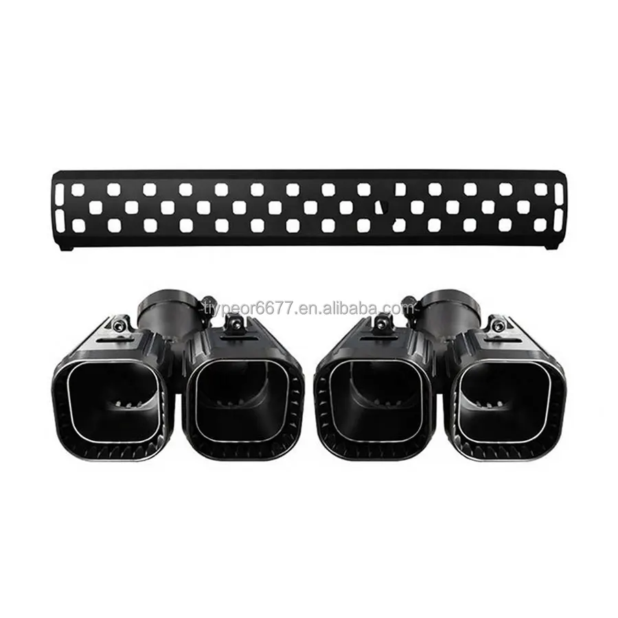 product stainless stainless steel exhaust pipe for land rover defender 2020   2025 20l 30l rear modification tuning exhaust systems-5