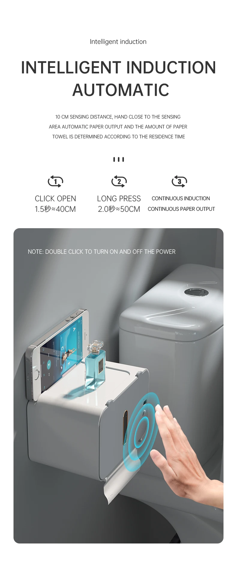 Paper Towel Dispenser Wall Mount Hot Selling Gum Paper Dispenser For