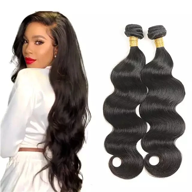 Real Mink Brazilian Hair Bundle Body Wave - Durable Extensions display picture 3