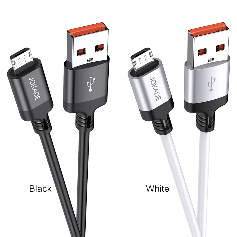 JOKADE Od3.5mm 3A 5A Fast Charging Data Cable - Durable & Efficient