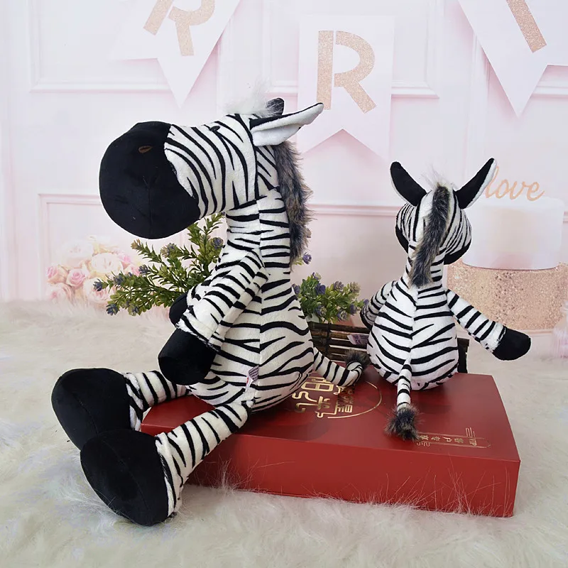 Zebra Plush Toys - Soft, Stuffed Fun for Kids & Adults
