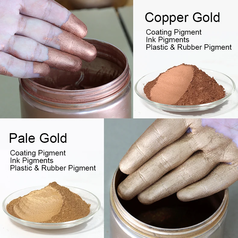 High Quality Bronze Metal Powder Copper Gold Powder Rich Pale Gold