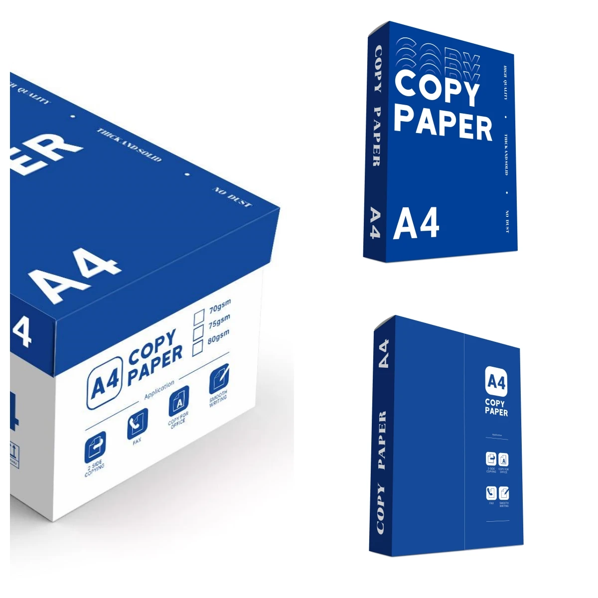 A4 Paper 80 Gsm 70 A4 Size Gsm 75 Bond Copy Paper A4 Printer Paper Ream ...