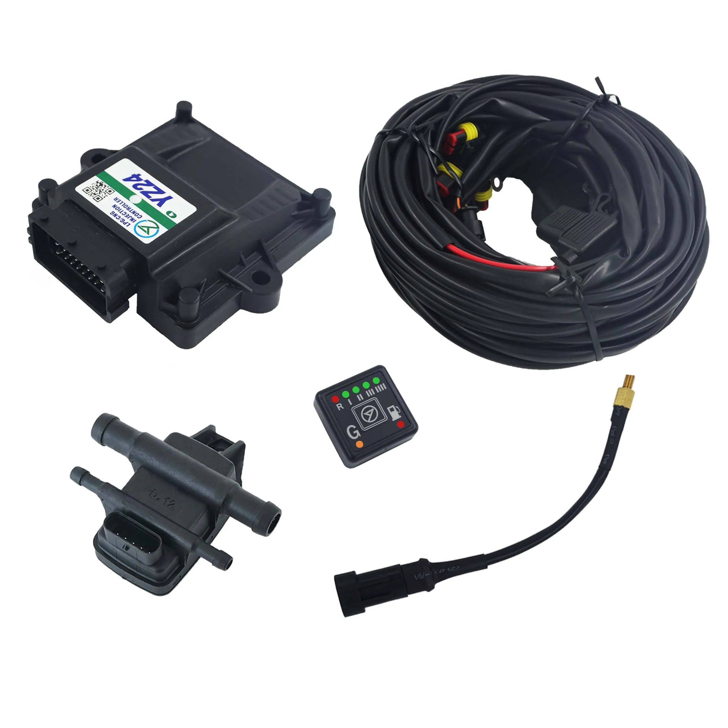 Complete Gnv Glp Gas Conversion Kit for Car Lpg Cng Motos Vehicle 4 6 8 ...