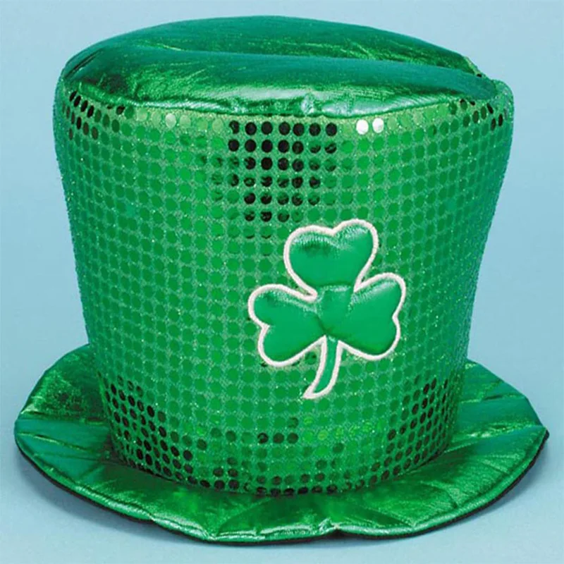 1pc Leprechaun Hat St Patrick s Day Hats Shamrock Party Hat