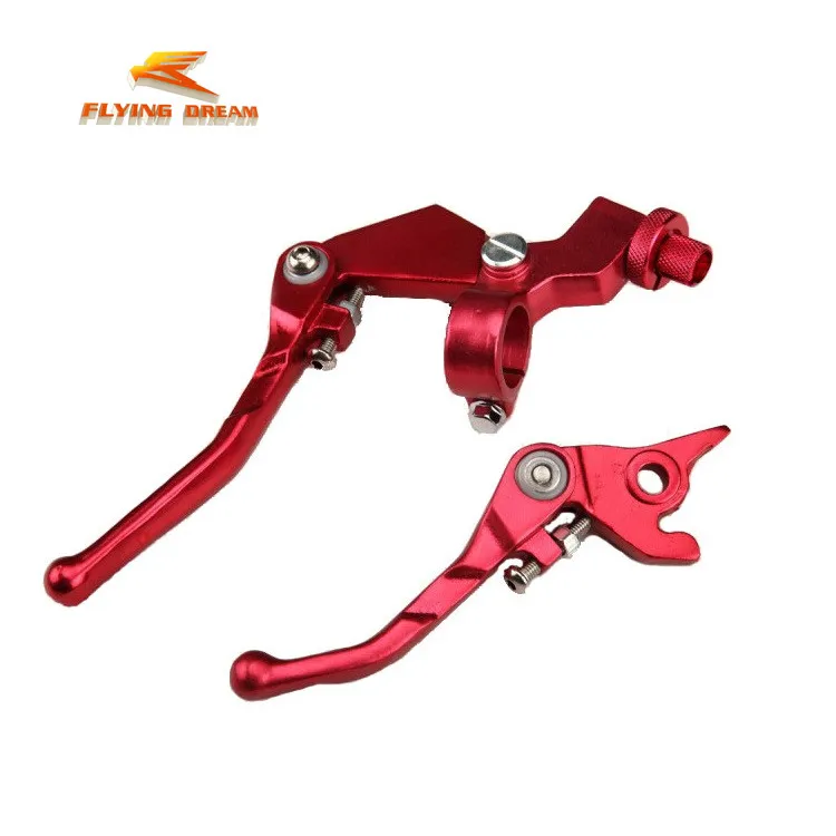 Pit Bike Bifold Alloy Anodized Clutch And Brake Leaver - Buy Brake ...