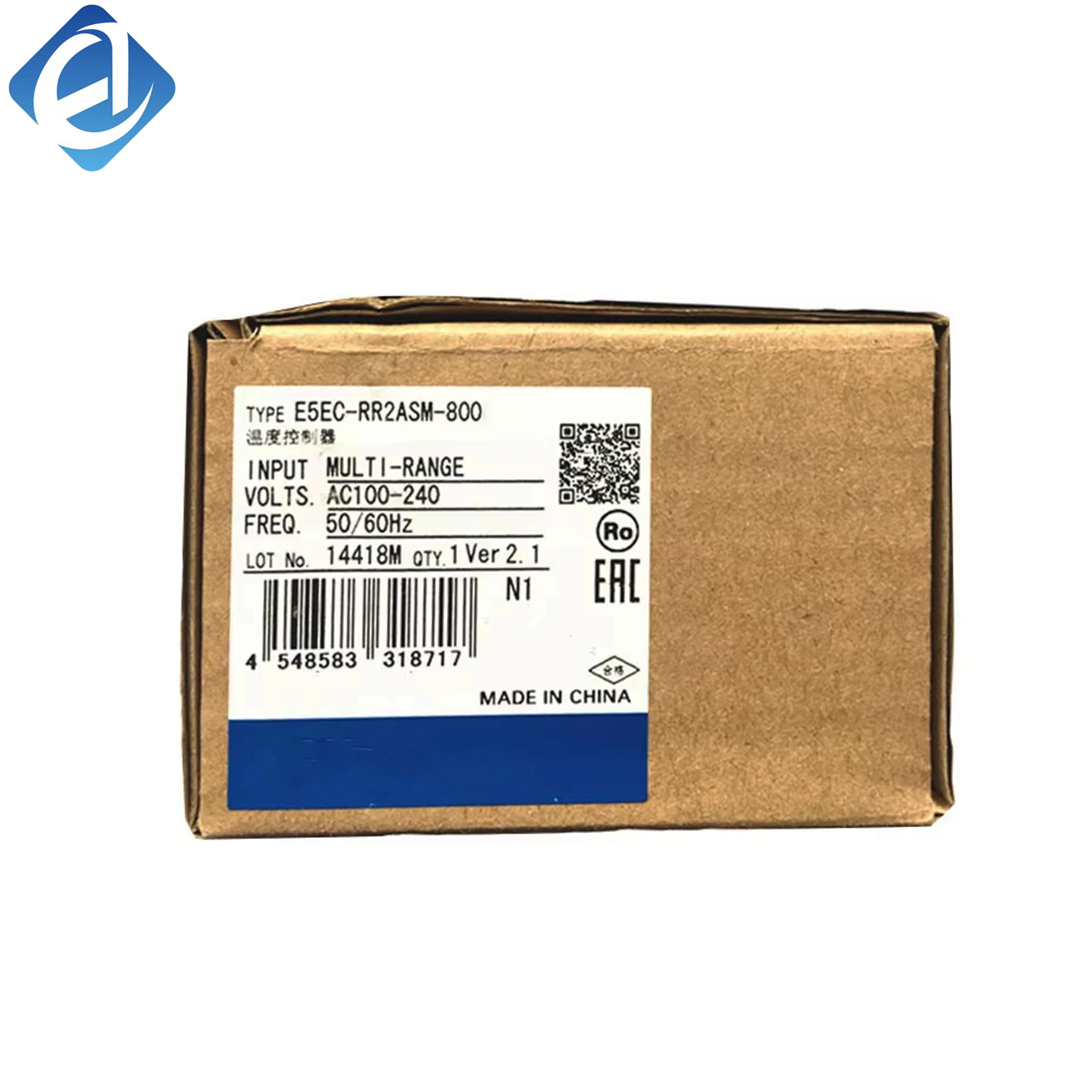 New Original Omron E5EC series digital temperature controller. It supports high-precision temperature control, multiple input signals and stable output regulation. Widely used in industrial heating equipment, constant temperature control, thermal processi