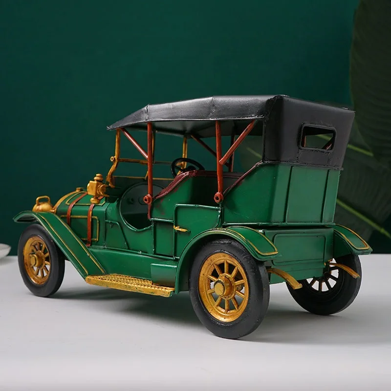 СТАРИННЫЕ Литые автомобили, винтажная модель, металлическая Игрушечная машина, коллекция для дома, паба, бара, офиса, украшение кофе, детские игрушки, подарок на день рождения