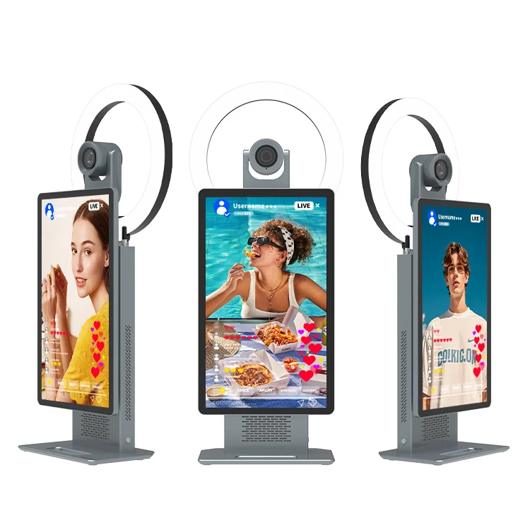 Professional Android System Live Stream Screen Smart All in One Machine Kit Live Streaming Equipment for TikTok YouTube Facebook