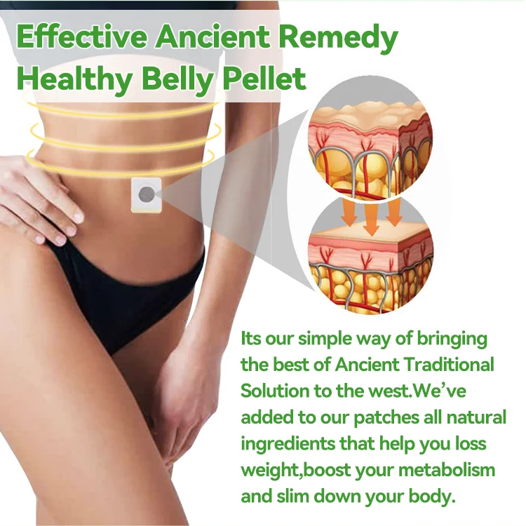 Burning Detox Belly Sticker Weight Loss Fat Burn Slimming Natural