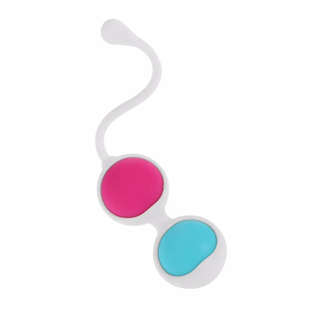 Free Custom Box - Sexual Health High Quality Silicone Waterproof Jiggle Medical Silicone Kegel Exercise Ball