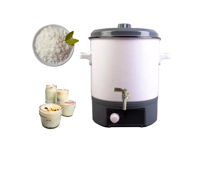Big Capacity Wax Melting Pot Electric Candle Making Machine With Metal Tap 27L Wax Melter