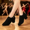 Black 5cm Chunky Heel