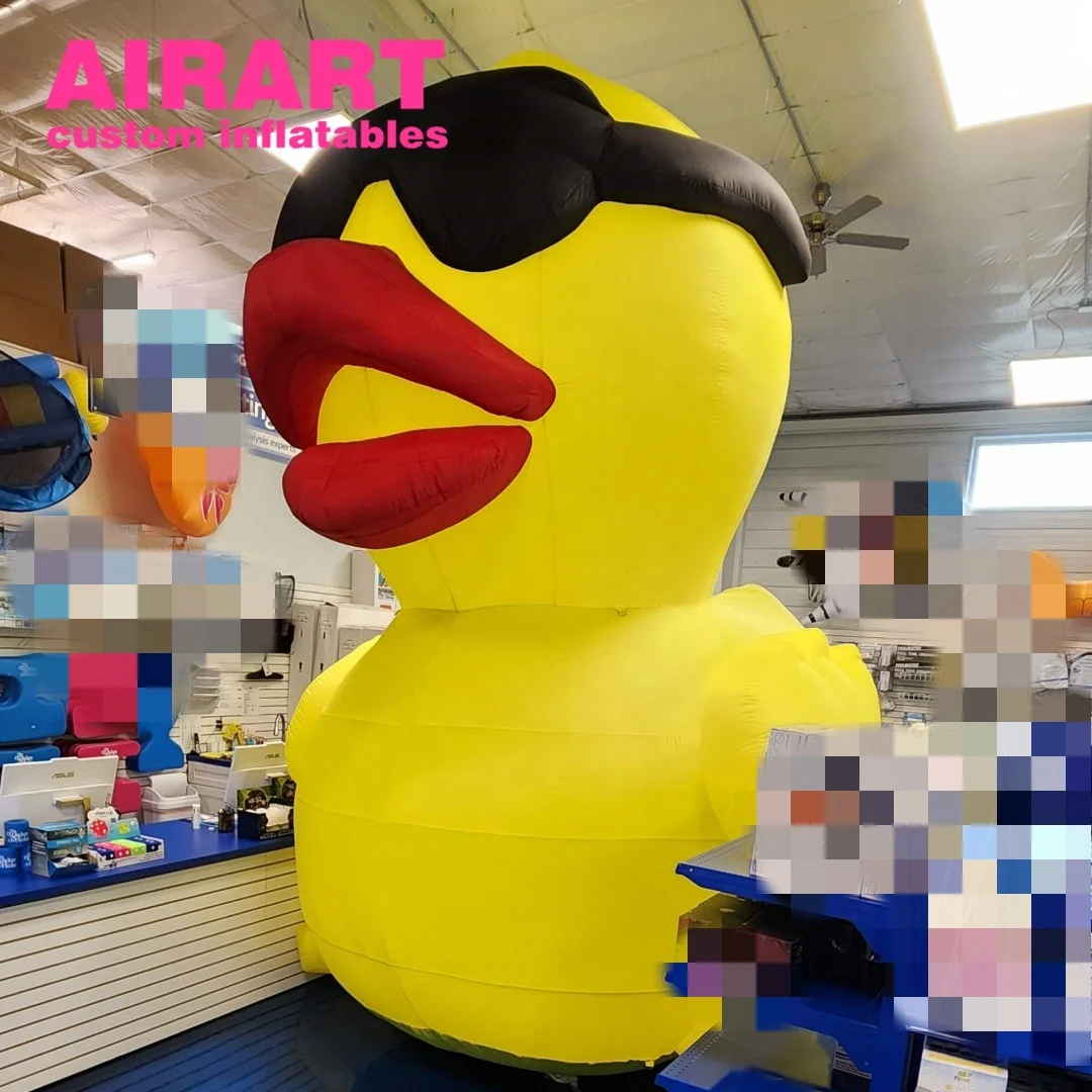 Lovely Yellow Duck Inflatable Model Giant Inflatable Duck Customize ...
