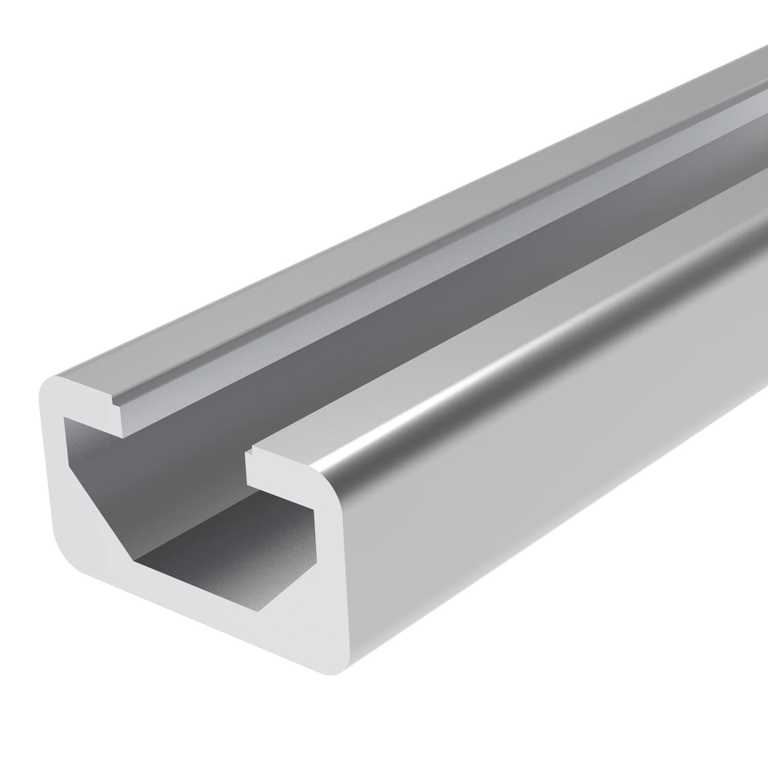 1120U Type Industrial Aluminum Profile Guide Rail U-Groove C-Groove Track for Decorations Industrial Aluminum Alloy
