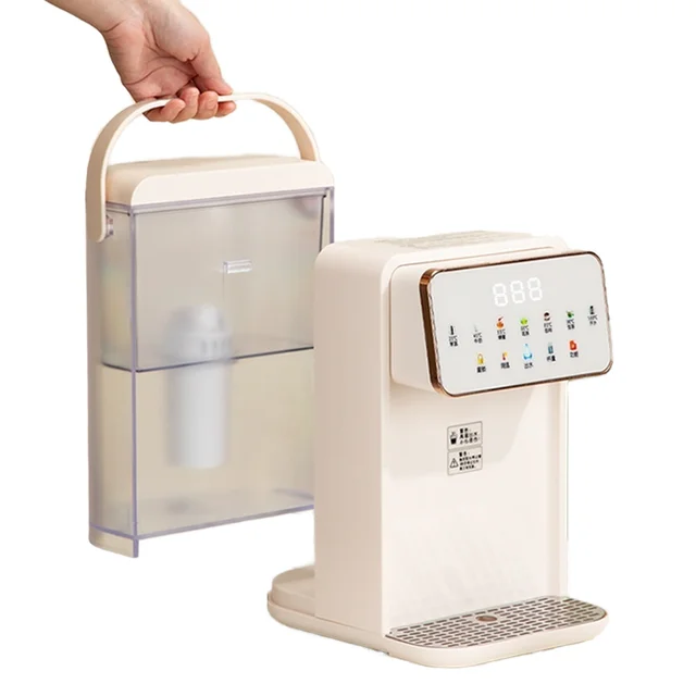 Cross-Border Smart Desktop Water Dispenser Large Capacity Instant Hot Water Quick Heat Direct Drinking Machine Plastic Household