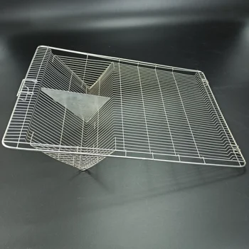 Lab Rat Mice Breeding Cage with S.S. Lid & Removable Bottom