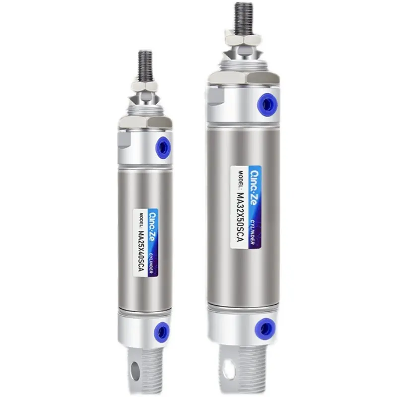 Stainless Steel Mini Small Cylinder Pneumatic Nonstandard Pneumatic Buffer Type Stainless Steel Mini Cylinder