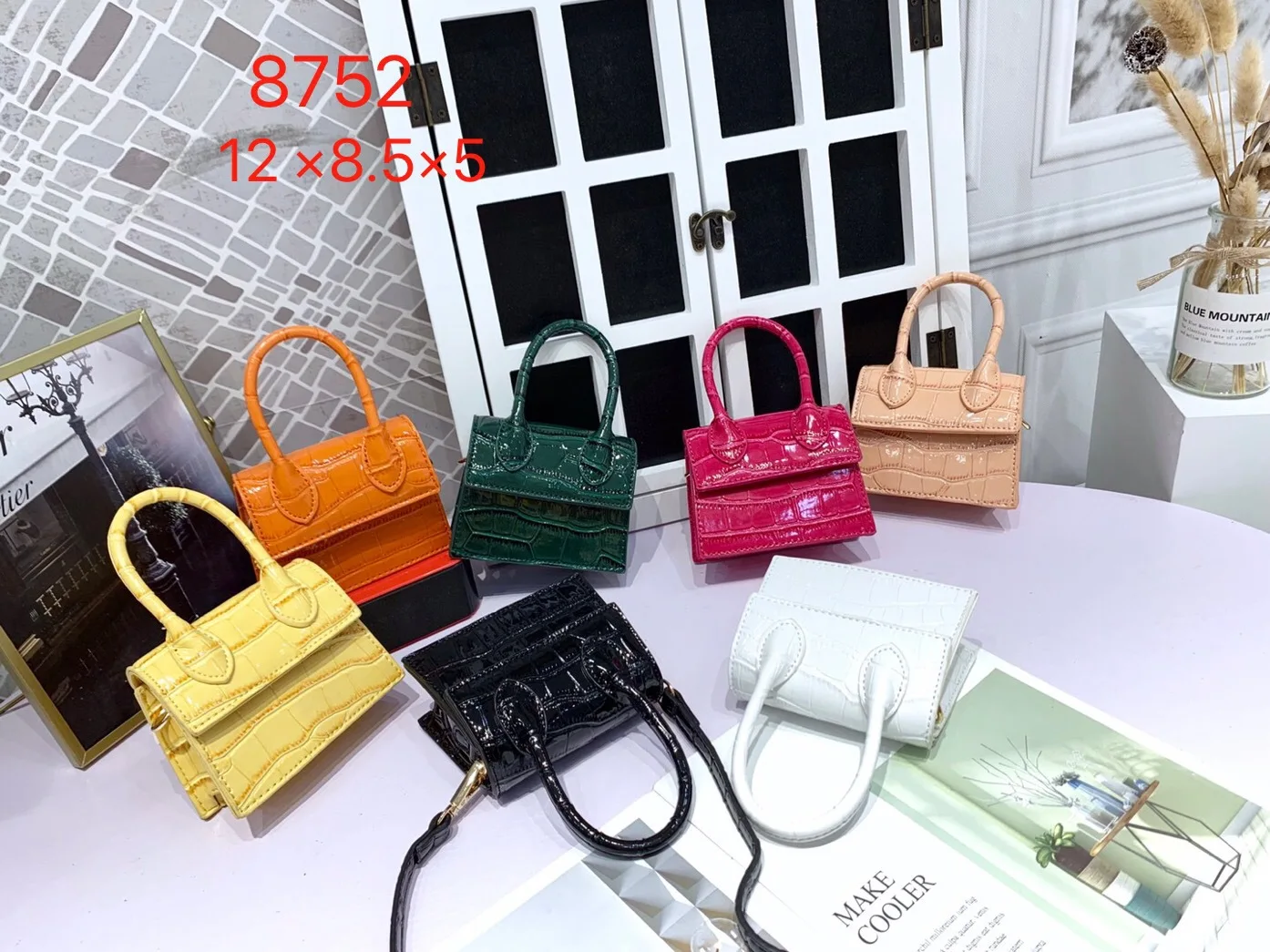 small handle handbags