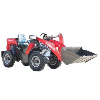 Loading Machine Articulated Mini Wheel Loader Earthmoving Handling Front End Shovel Loader