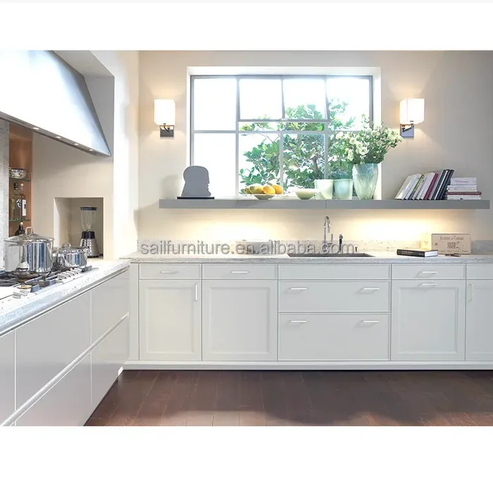 Luxury Kitchen Kitchen Cupboards Storage Set Kitchen