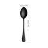 Black Dinner Spoon