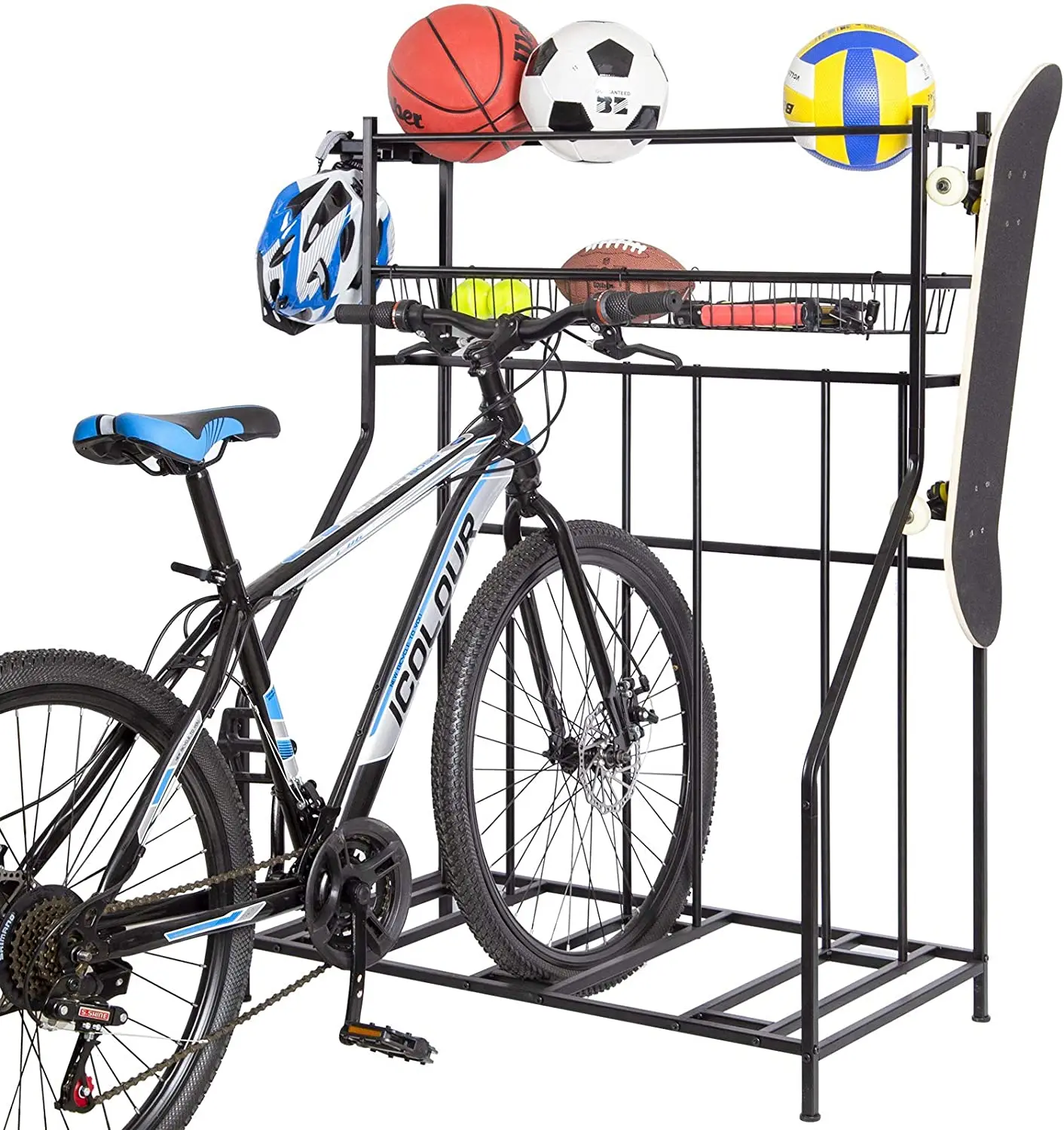 Bike Rack Outdo Bicycle Stand/Bicycle Storage Rack - Indoor/Outdoor - Steel ...