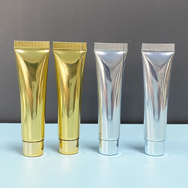 Custom aluminum cream tube 50ml 100ml plastic squeeze tubes for creams cleanser tube packaging