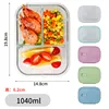 Rectangle 3 compartiments-1040ml