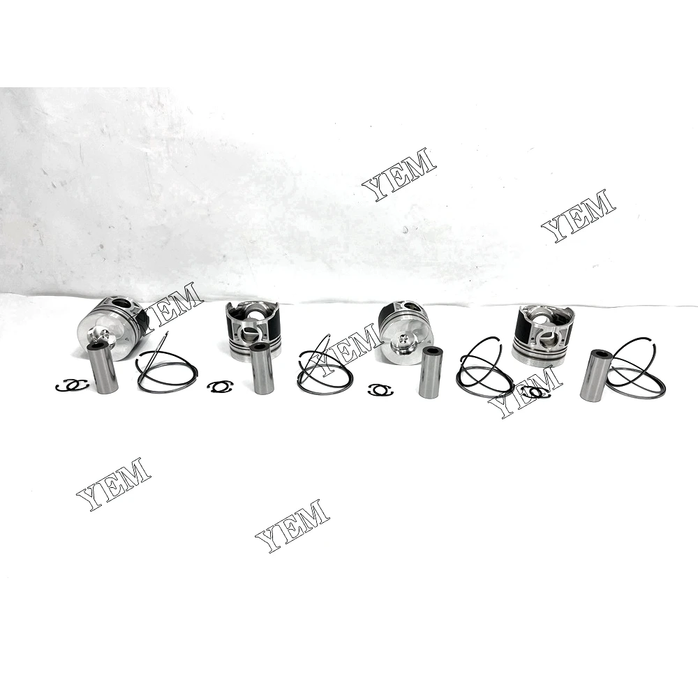 For Nissan FD33 1 Set Piston & Piston Rings Heavy Equipment Engine Parts 3