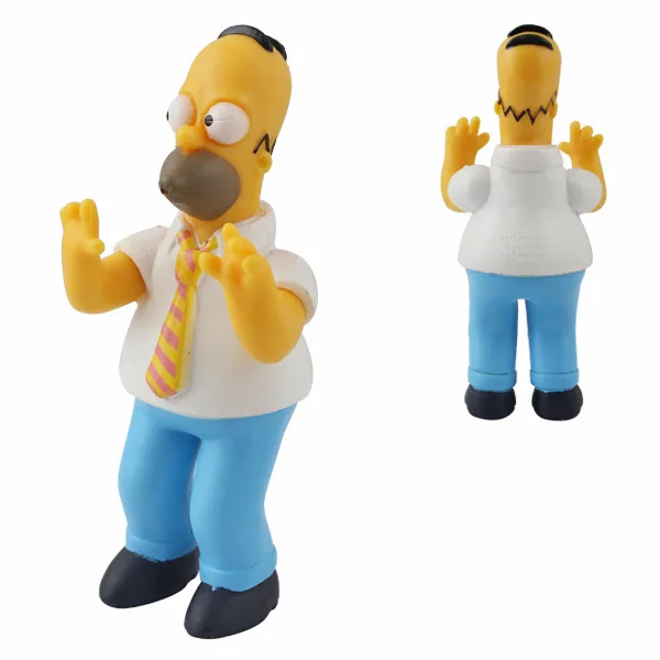 Wholesale 14 Designs the Simpsons Figures Cute Decorative Cartoon PVC Toys Anime Action Figure