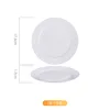 Platos planos de 7 pulgadas [80 por caja]