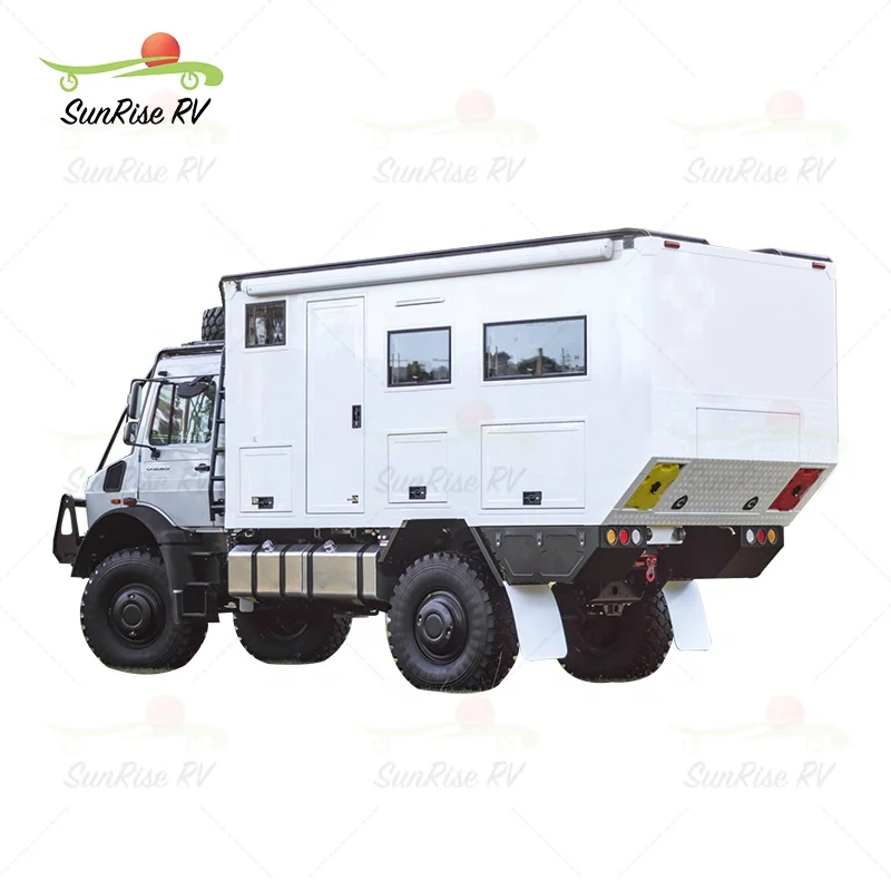 Sunrise RV 4x4 hors route Rv camion Unimog Box Pod expédition
