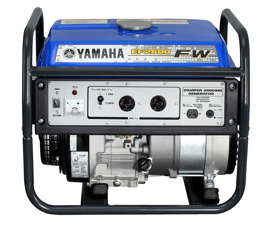 Yamaha EF2600FW - Reliable 2.3KVA Single-Phase Generator