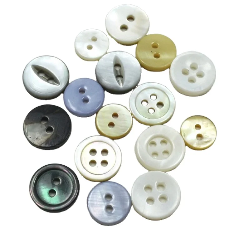 Mother of Pearl Shirt Buttons