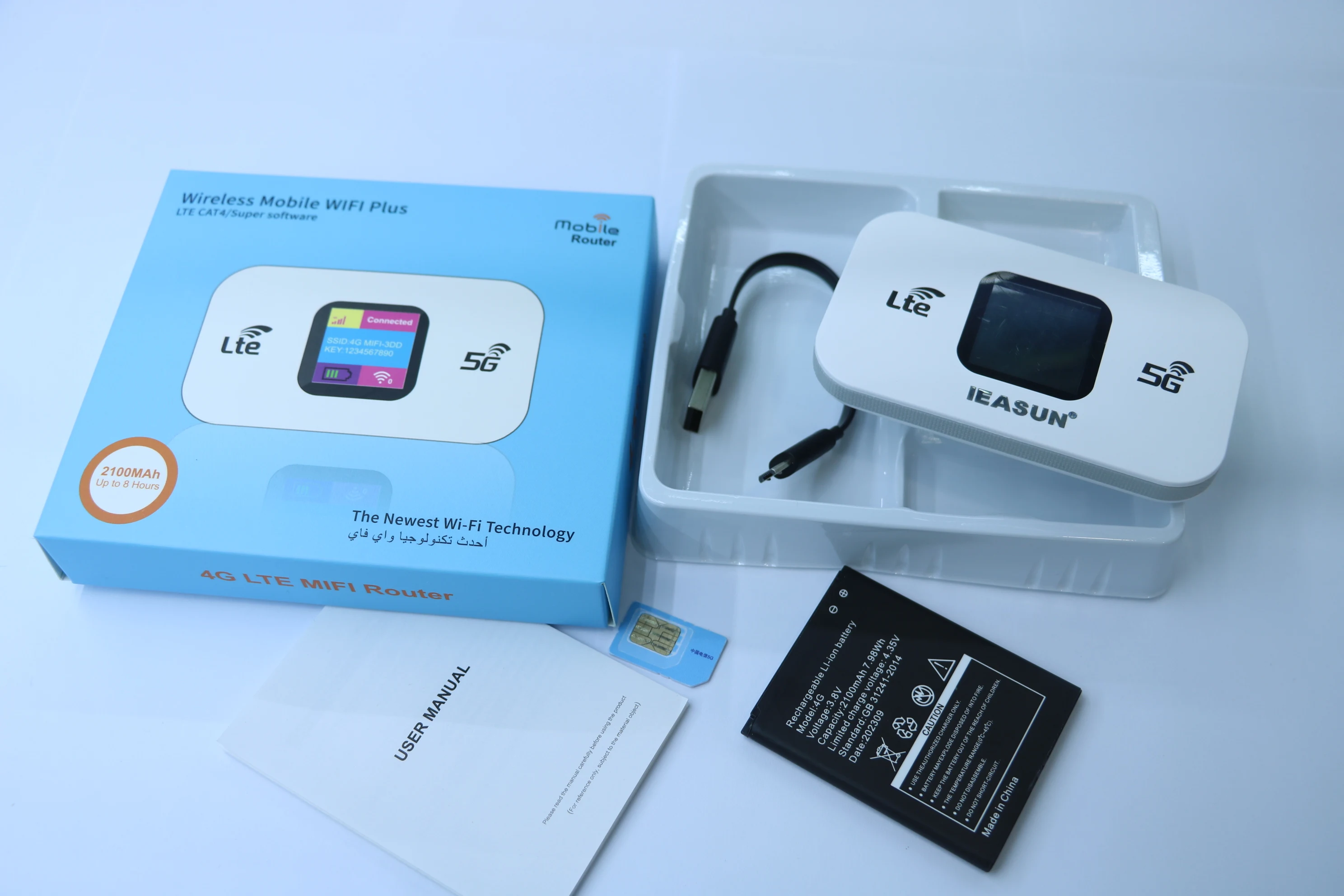 4g Lte Router Universal Mobile Mifis 3000mah 300mbps Similar E5785pro