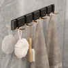 Black+Gold 6 Hooks