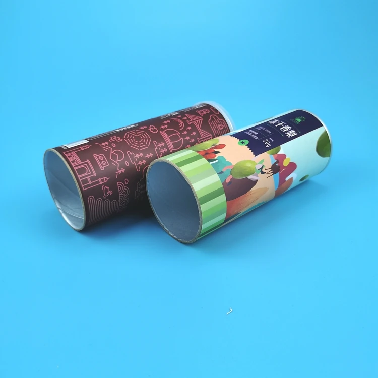 Boîtes composées de papier pour des écrous empaquetant le tube de papier de nourriture d'emballage de tube de papier de métier