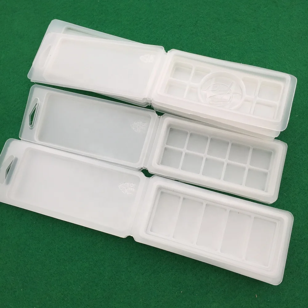 Custom Wax Melt Clamshell Packaging Containers Snap Bar Packaging